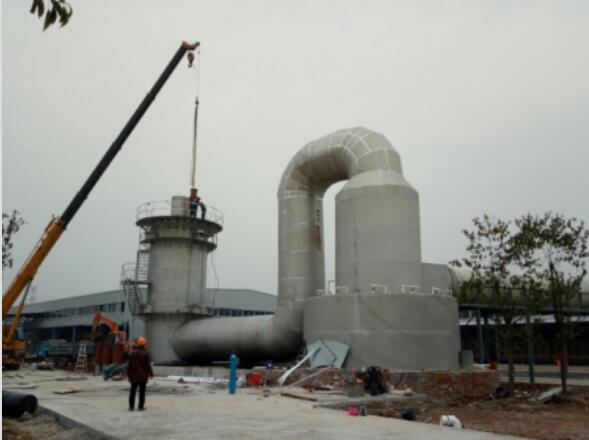 磚窯廠濕電除塵系統