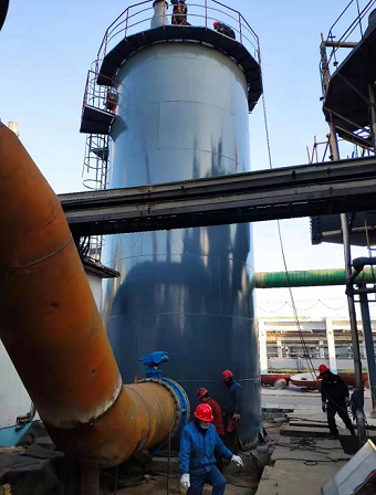 天源化工電捕管道安裝